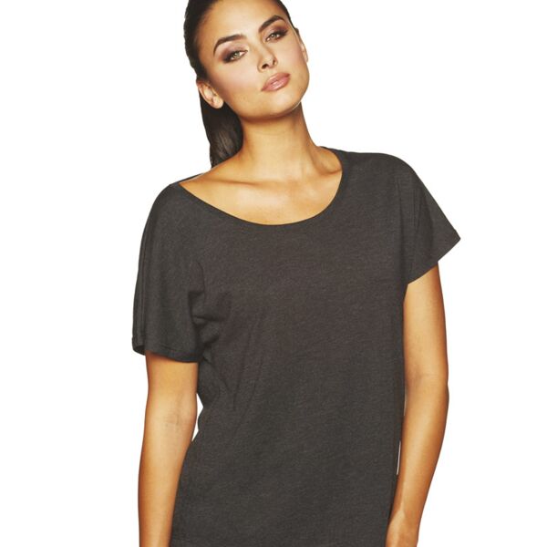 Ladies Tri-Blend Dolman Short-Sleeved T-Shirt Thumbnail